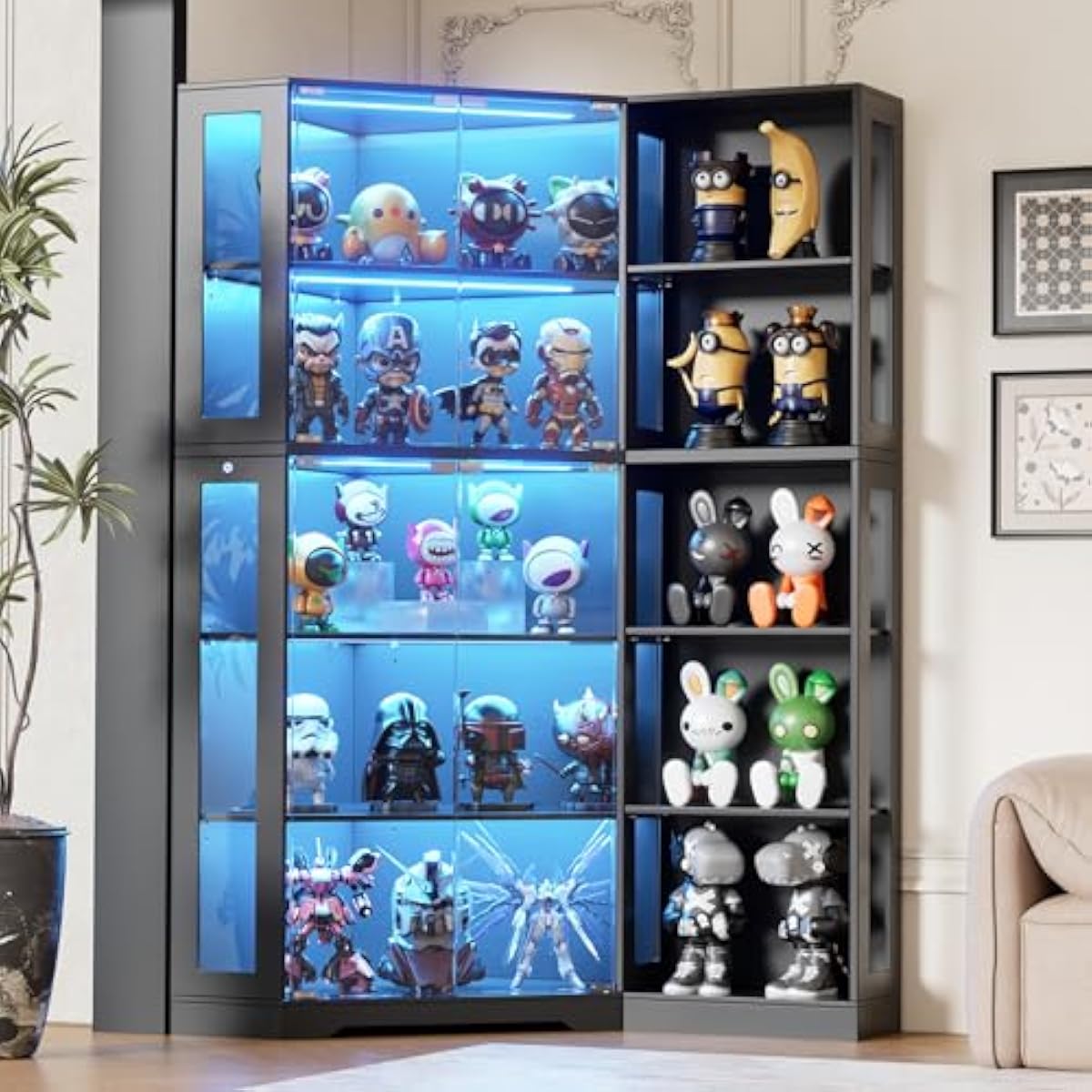 Display Cabinet with Tempered  - Lighting review and price