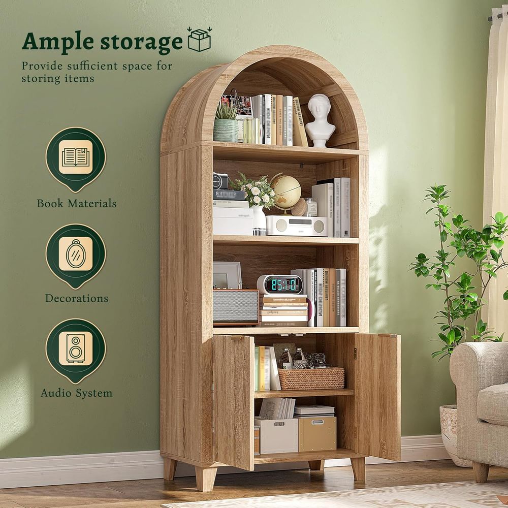 Arched Cabinet, 5-Tier Storage - Storage & Organization review and price